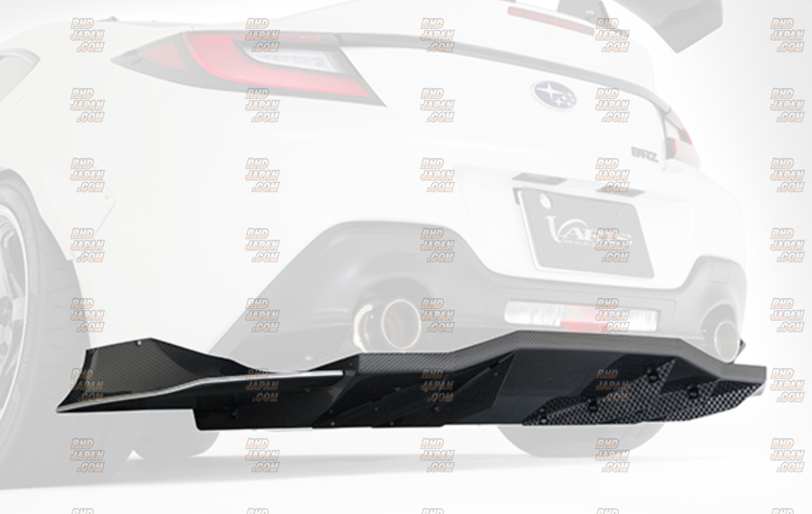 Varis Arising-I/II Rear Diffuser & Shroud Set Full Carbon - BRZ